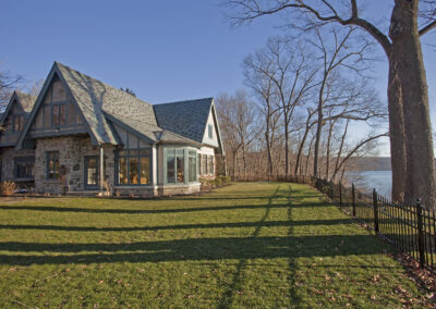 Connecticut River Conservatory, exterior with river view