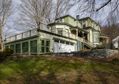 Connecticut River Deck–Garage