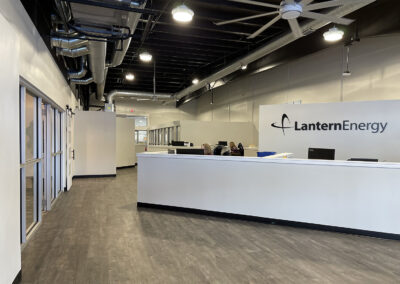 Lantern Energy, reception and office space
