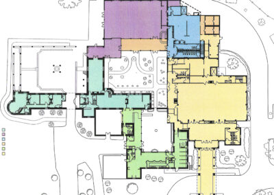 Saint Clements Castle, interior plan