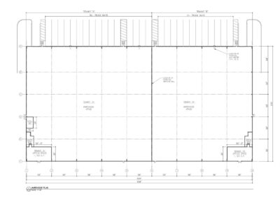 Mullen Road Commerce Center, warehouse plan