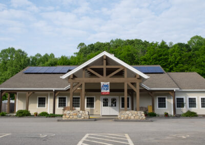 East Haddam Senior Center, exterior entrance