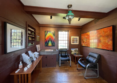 Fellner Architects office, waiting room