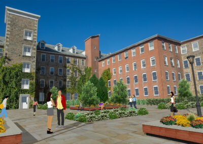Wauregan Mills, concept rendering