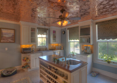 Orangerie kitchen area