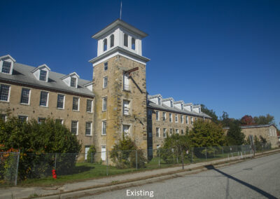 Wauregan Mills, existing exterior view