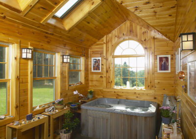 Carlin Hill Farm, jacuzzi room