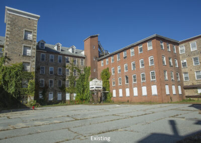 Wauregan Mills, existing exterior view