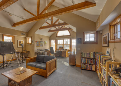 Carlin Hill Farm, office/studio area