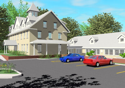 Yalesville on the Green, exterior rendering