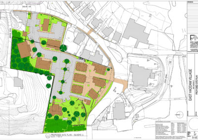 East Haddam Village Master Plan, proposed site plan