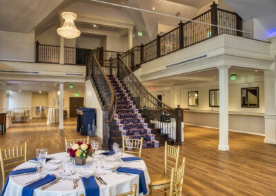 Interior shot of River's Edge stairway